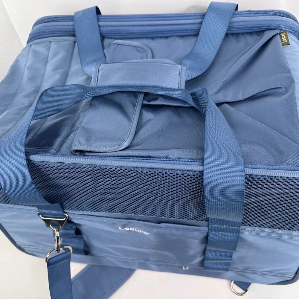 Lesure Collapsible Dog Crate Backpack Portable Travel Kennel Small Animal Pocket